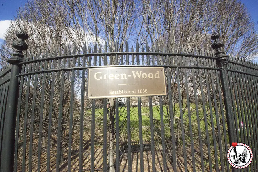 Le Bon plan du cimetiere de Green Wood dans Brooklyn Heights