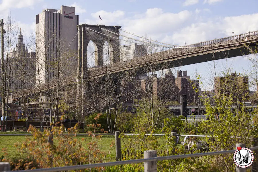 Le Brooklyn Bridge Park et sa vue sur Manhattan