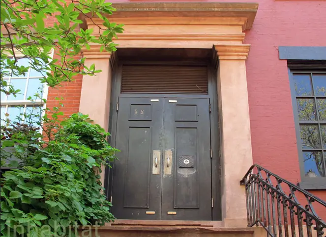 Porte extérieure du 58 Joralemon Street à Brooklyn