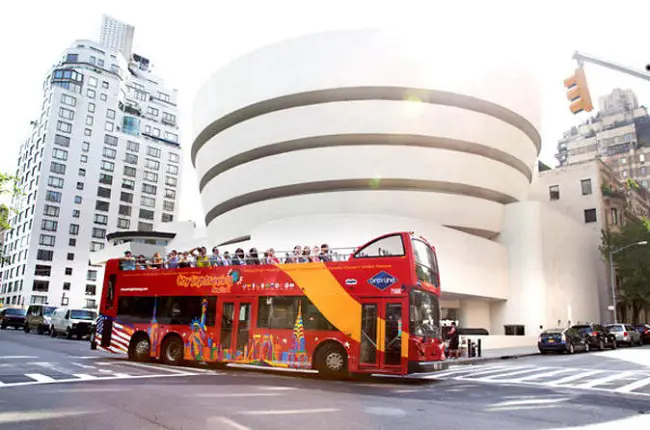bus touristique new york