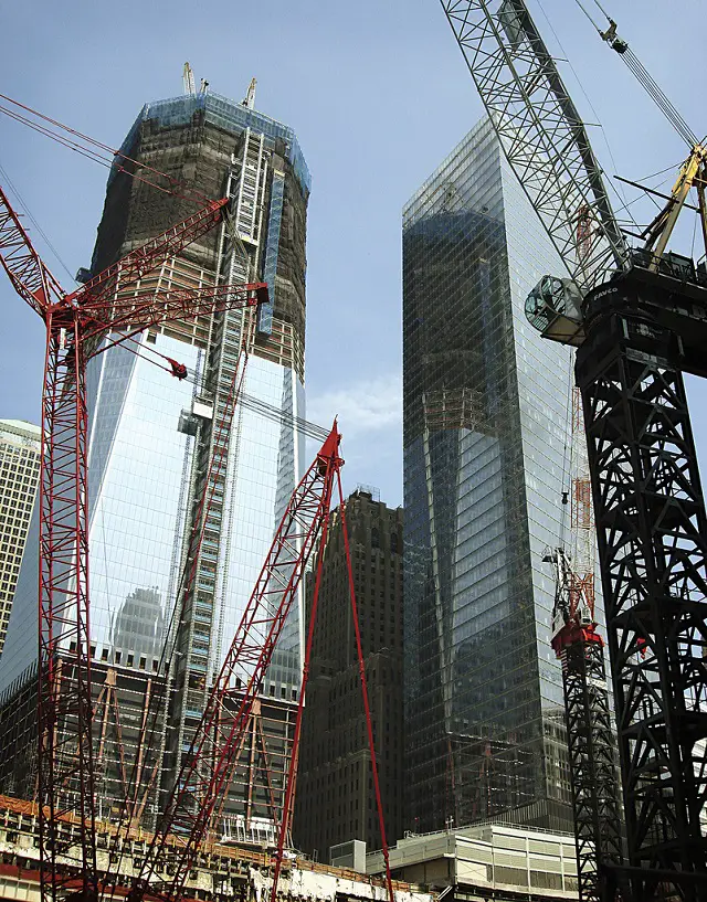 Freedom Tower construction