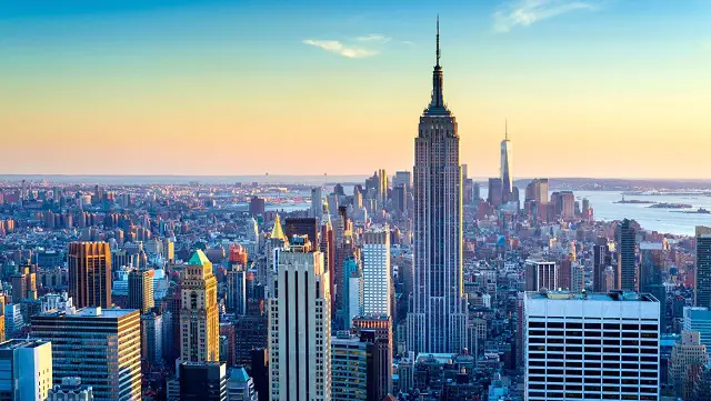photo vue panoramique sur New York