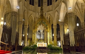 l'intérieur de la Cathédrale Saint-Patrick