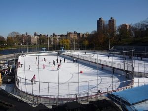patinoire de Lasker Rink à Central Park