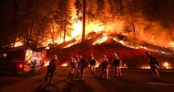 La fumée des incendies en Californie visible dans le ciel de New York La fumée des incendies en Californie visible dans le ciel de New York